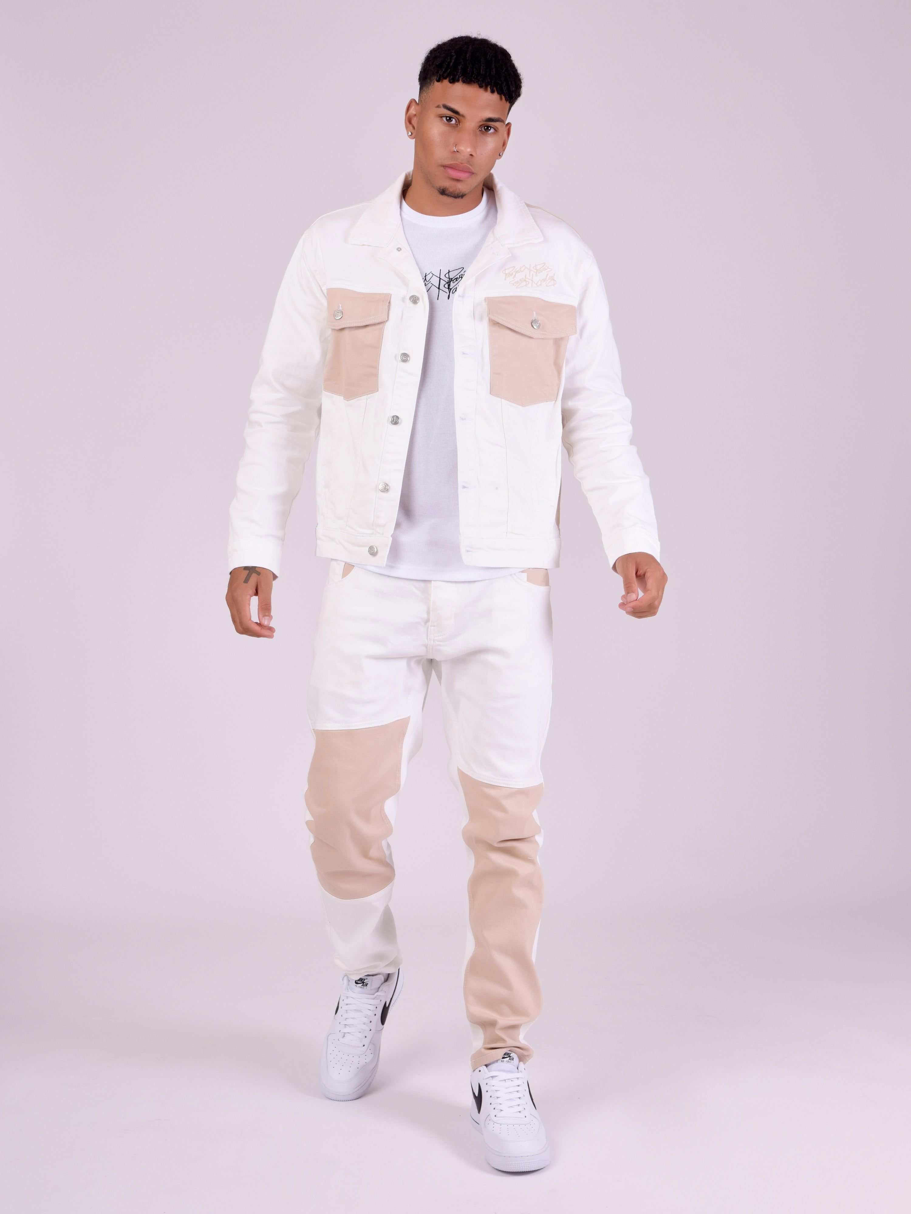 Tofarvet denimbukser-5