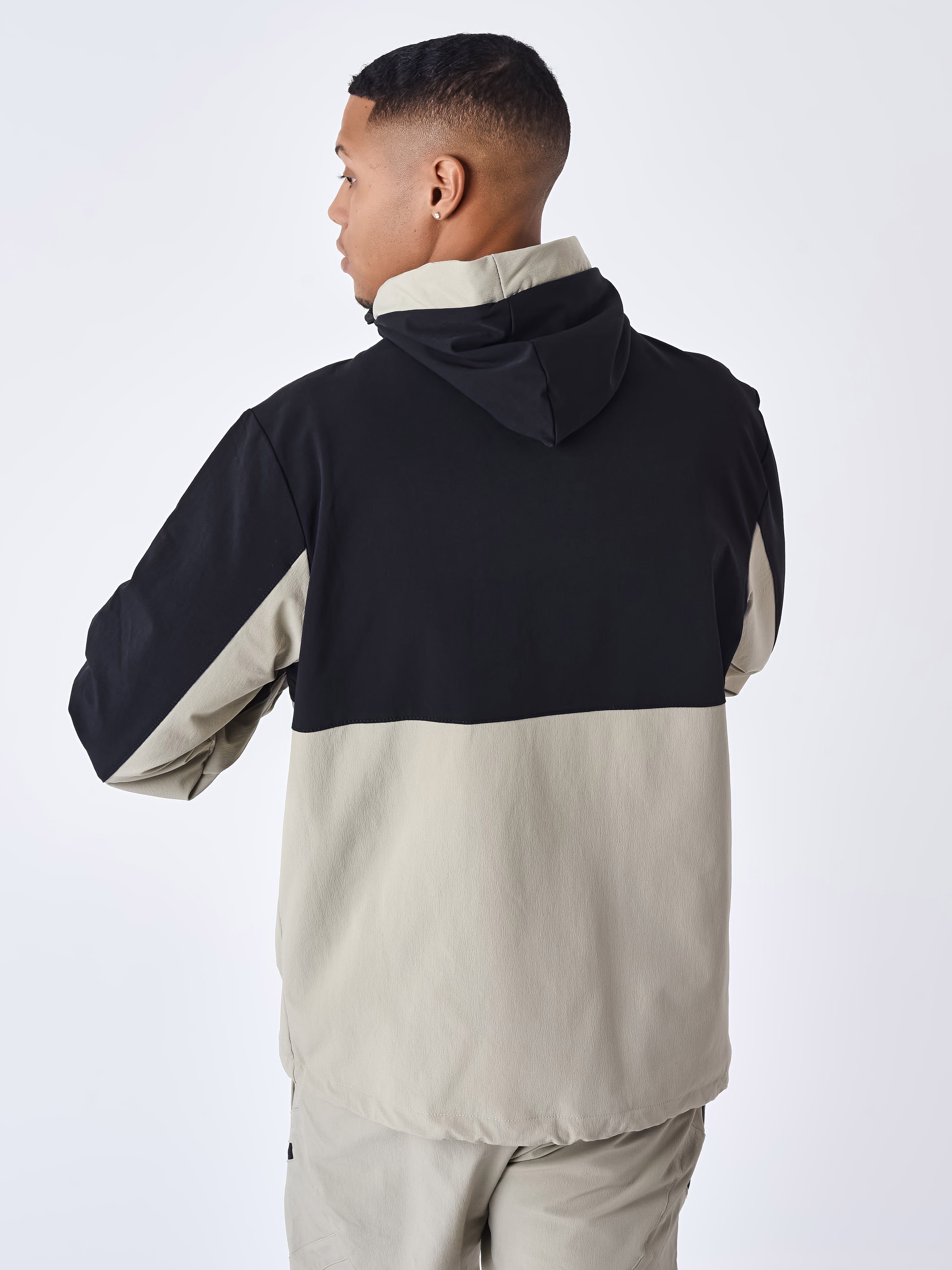 Colorblock hooded jacket – PXP