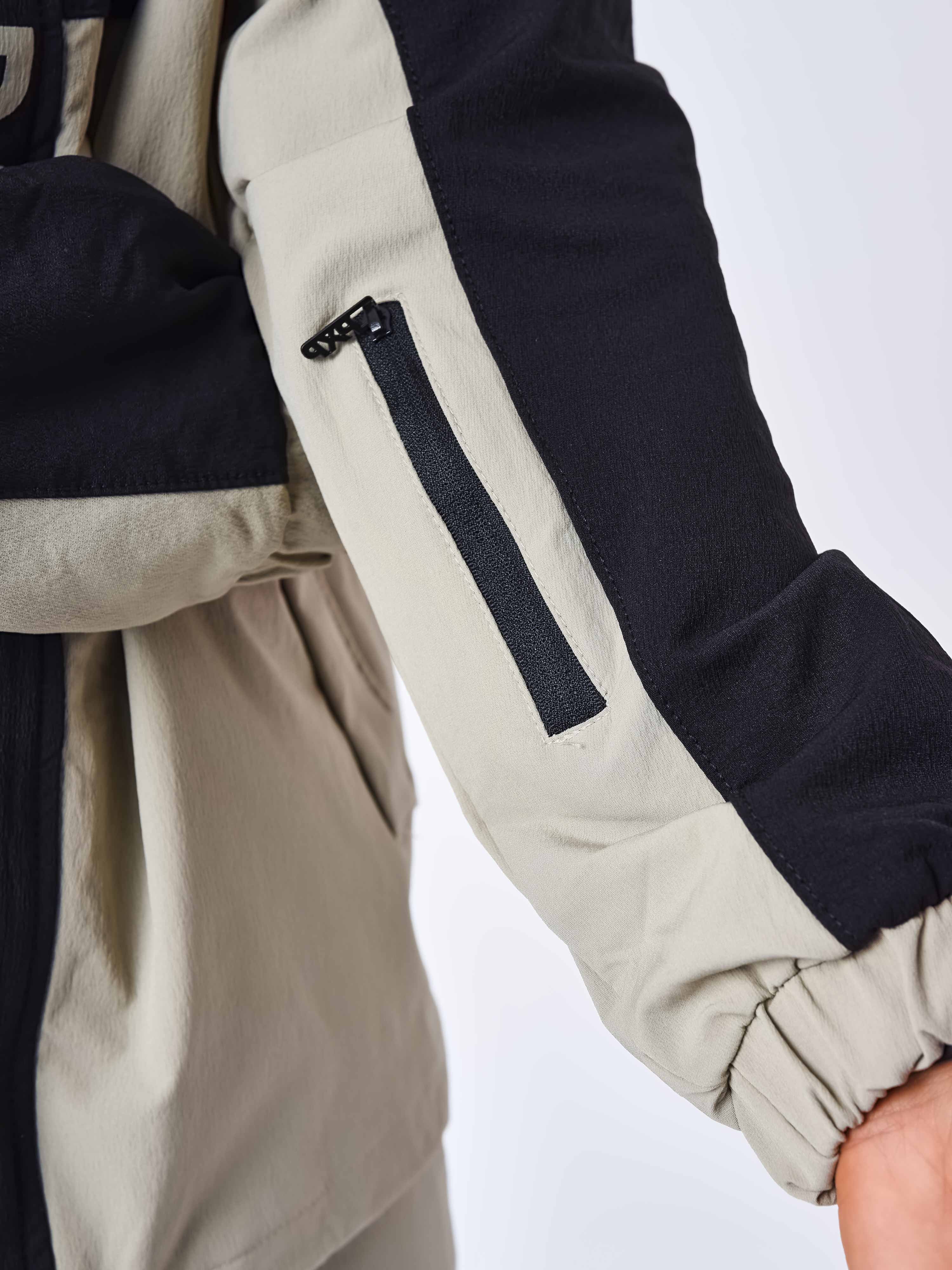 Veste à Capuche colorblock-6