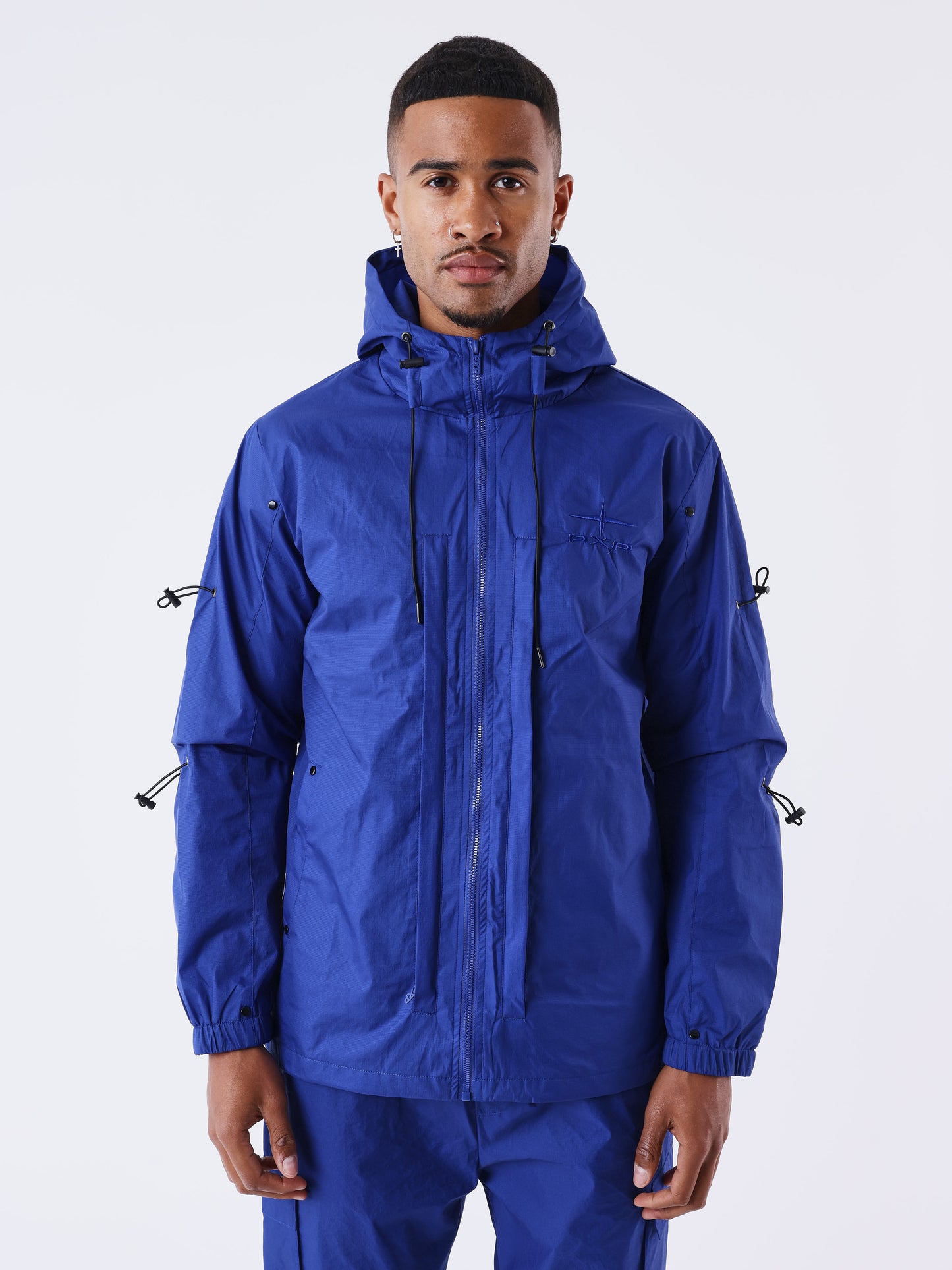 veste-a-capuche-technique-collaboration-kalash-bleu-electrique