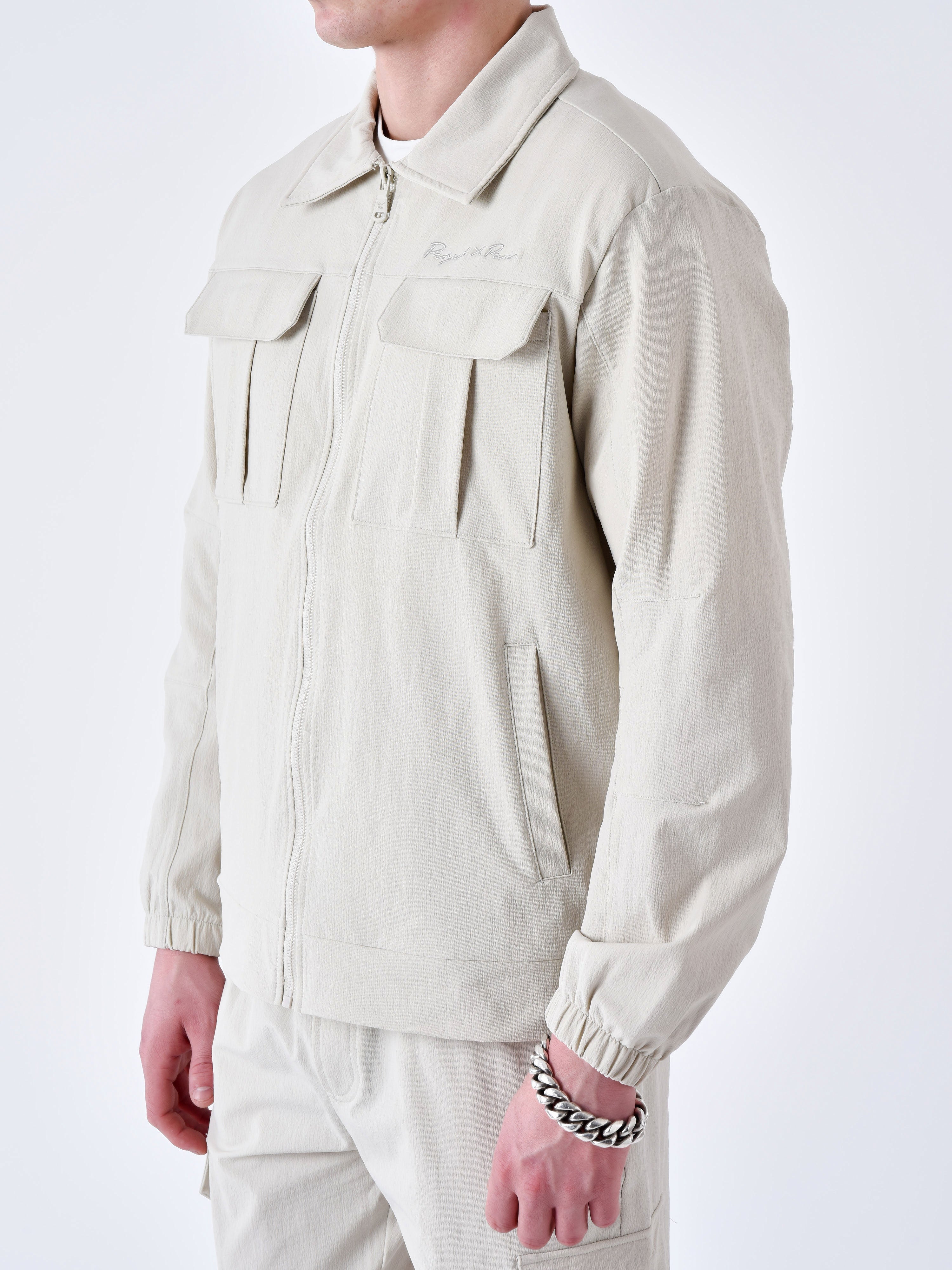Veste col cheminée workwear-6