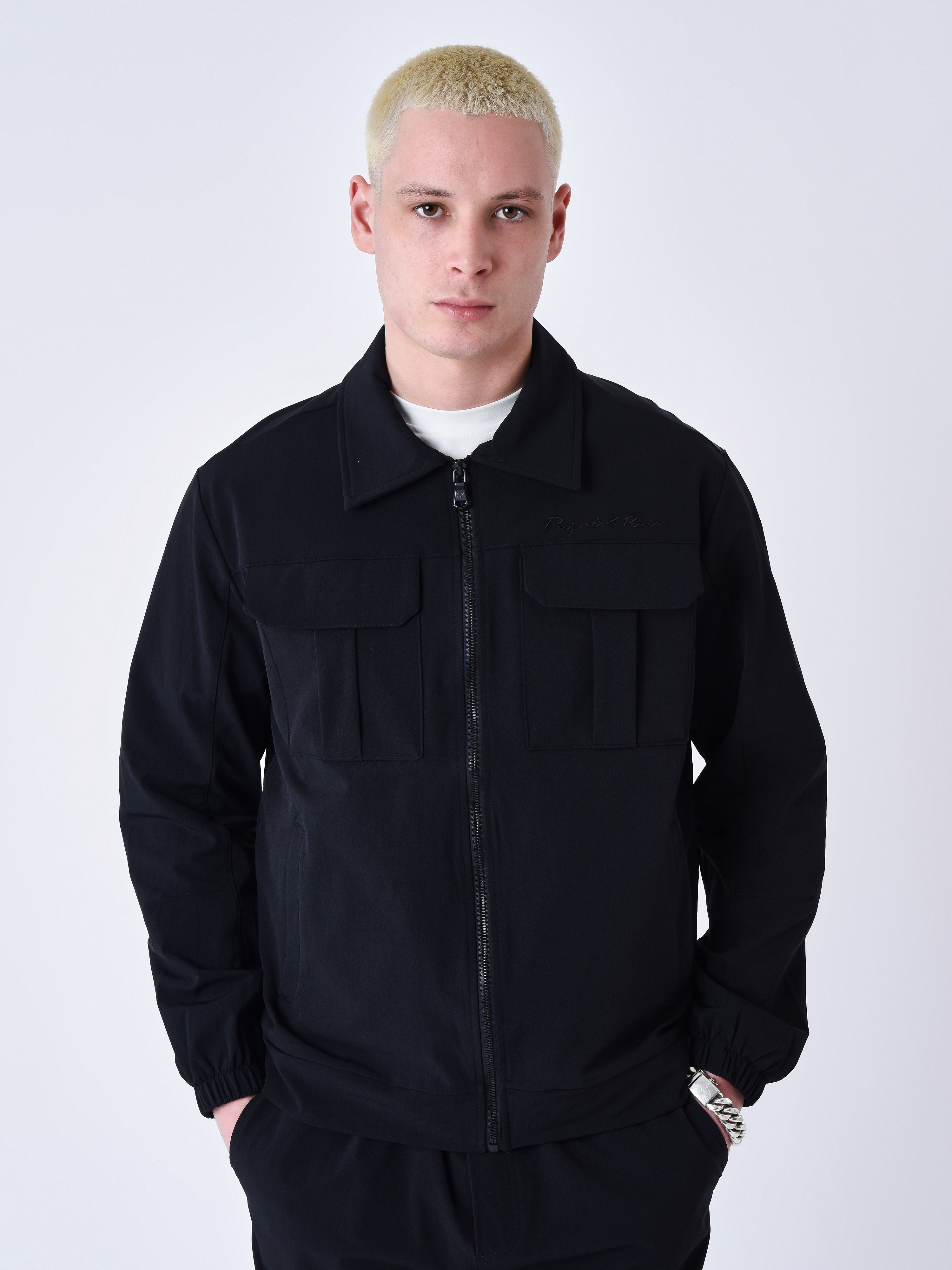 Veste col cheminée workwear-1
