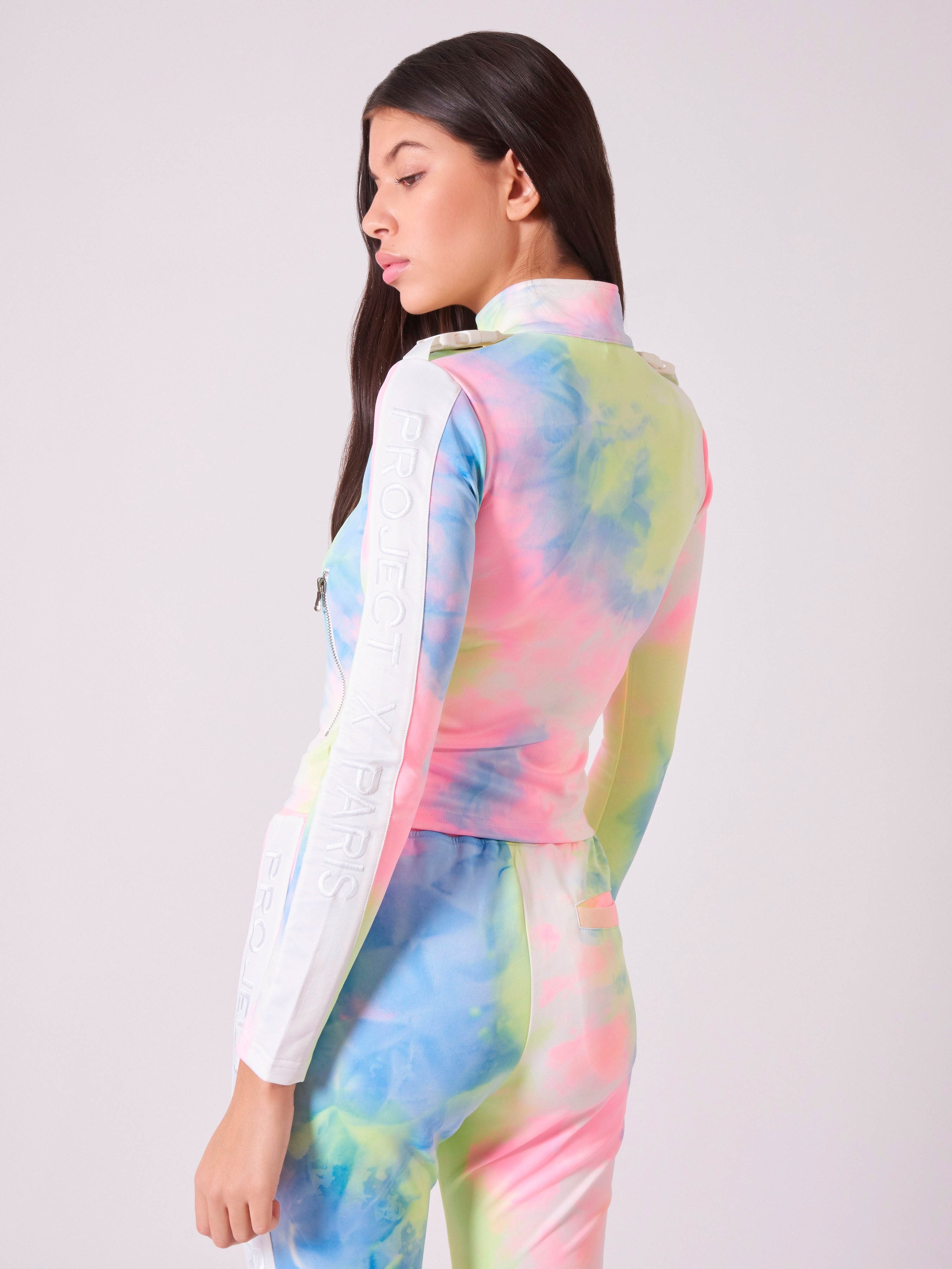 Veste courte Tie and dye-5