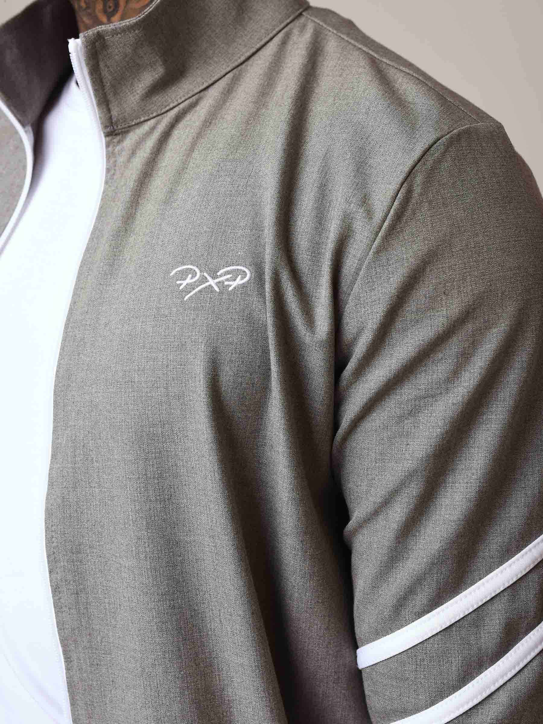 Double stripe jacket on the sleeves-6