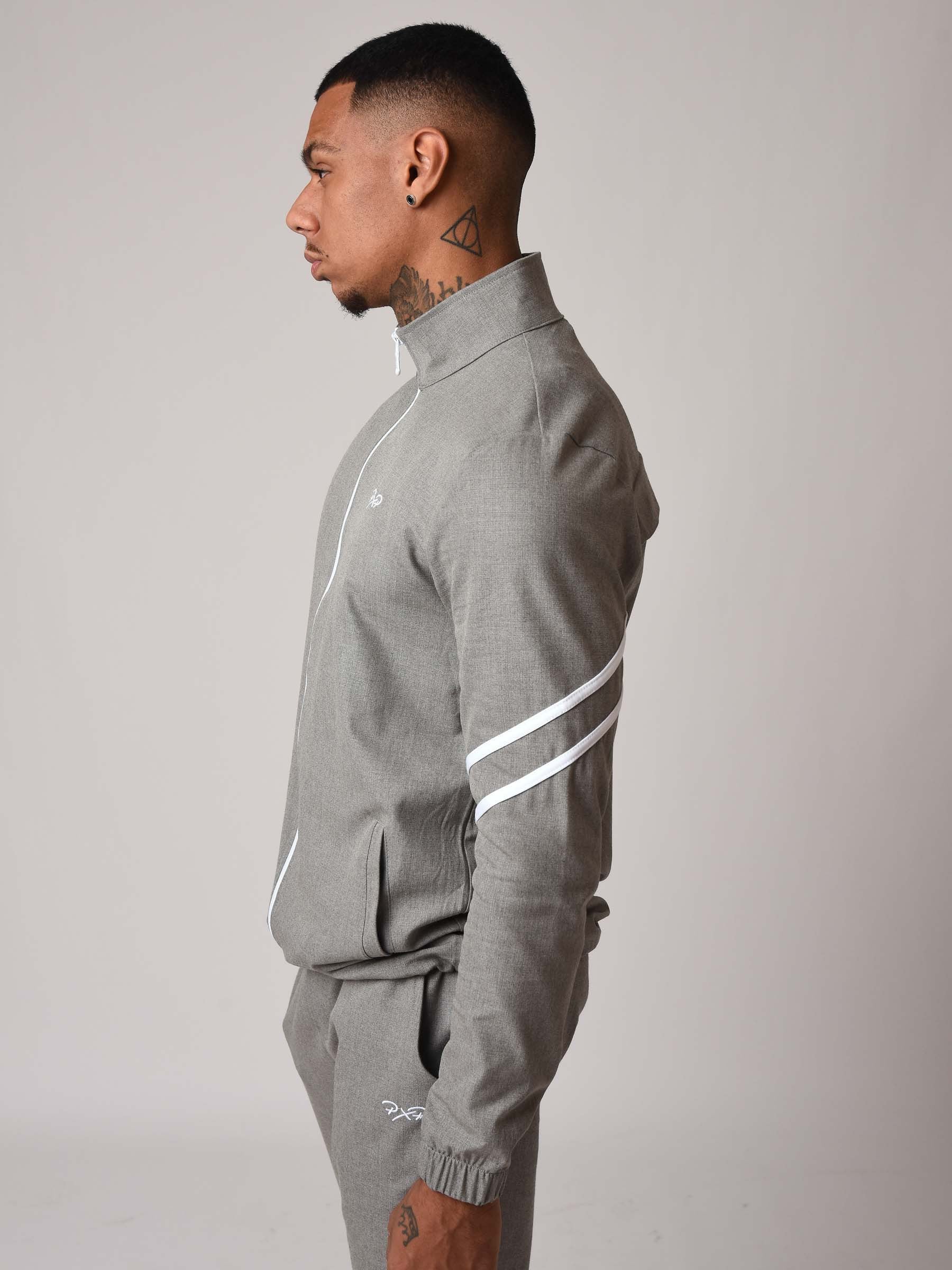 Double stripe jacket on the sleeves-5