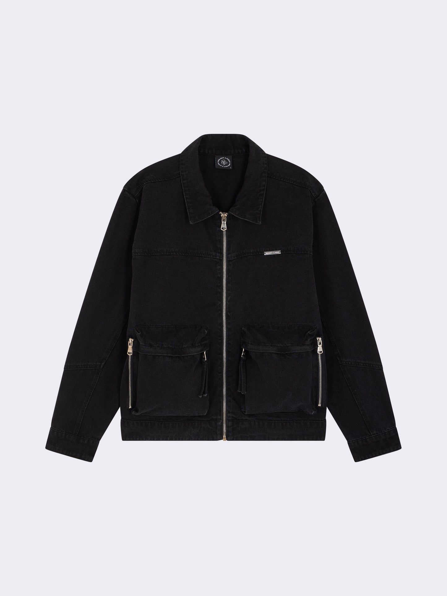 veste-en-denim-brute-workwear-noir