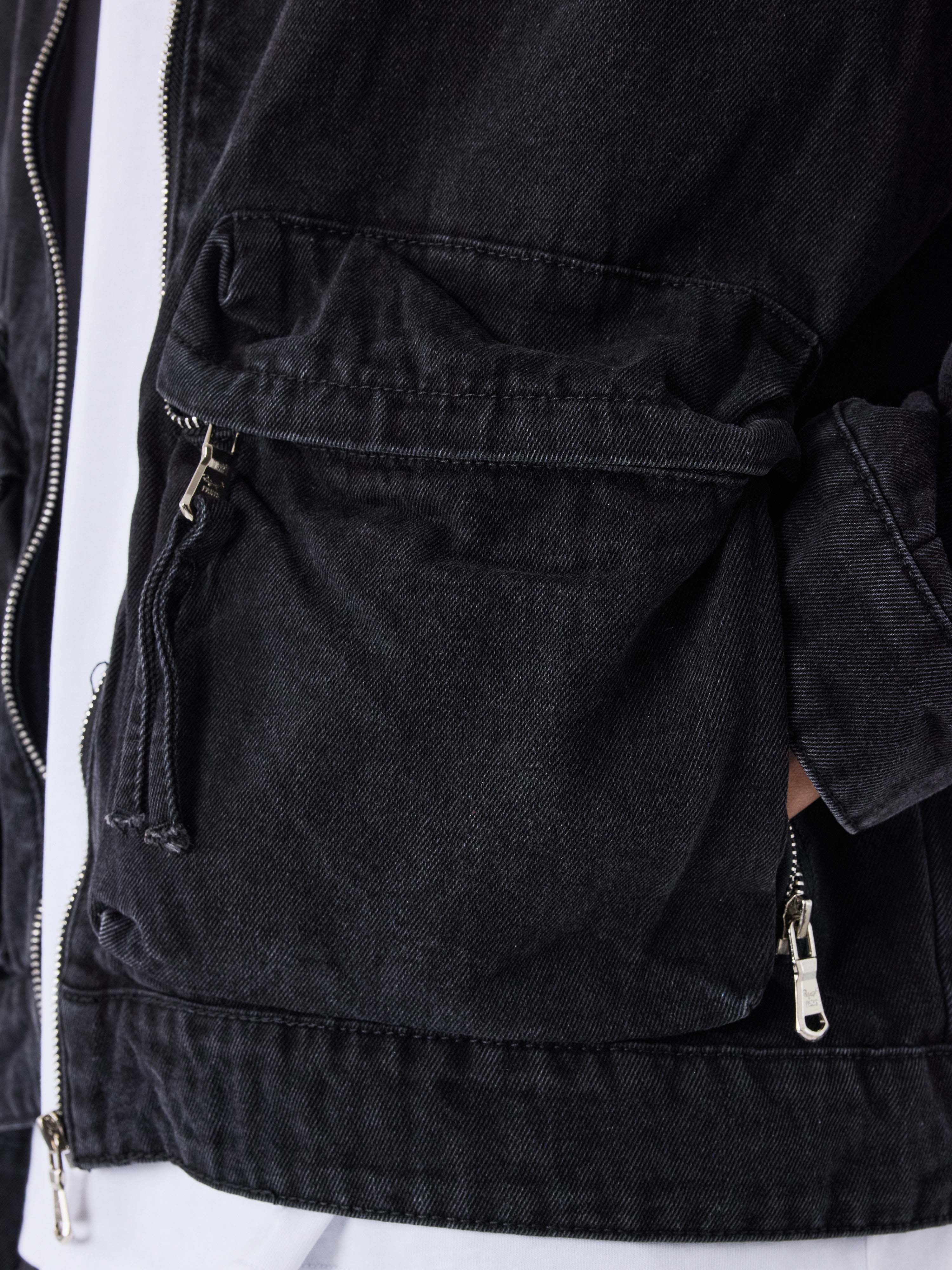 Raw Denim Workwear Jacke-5