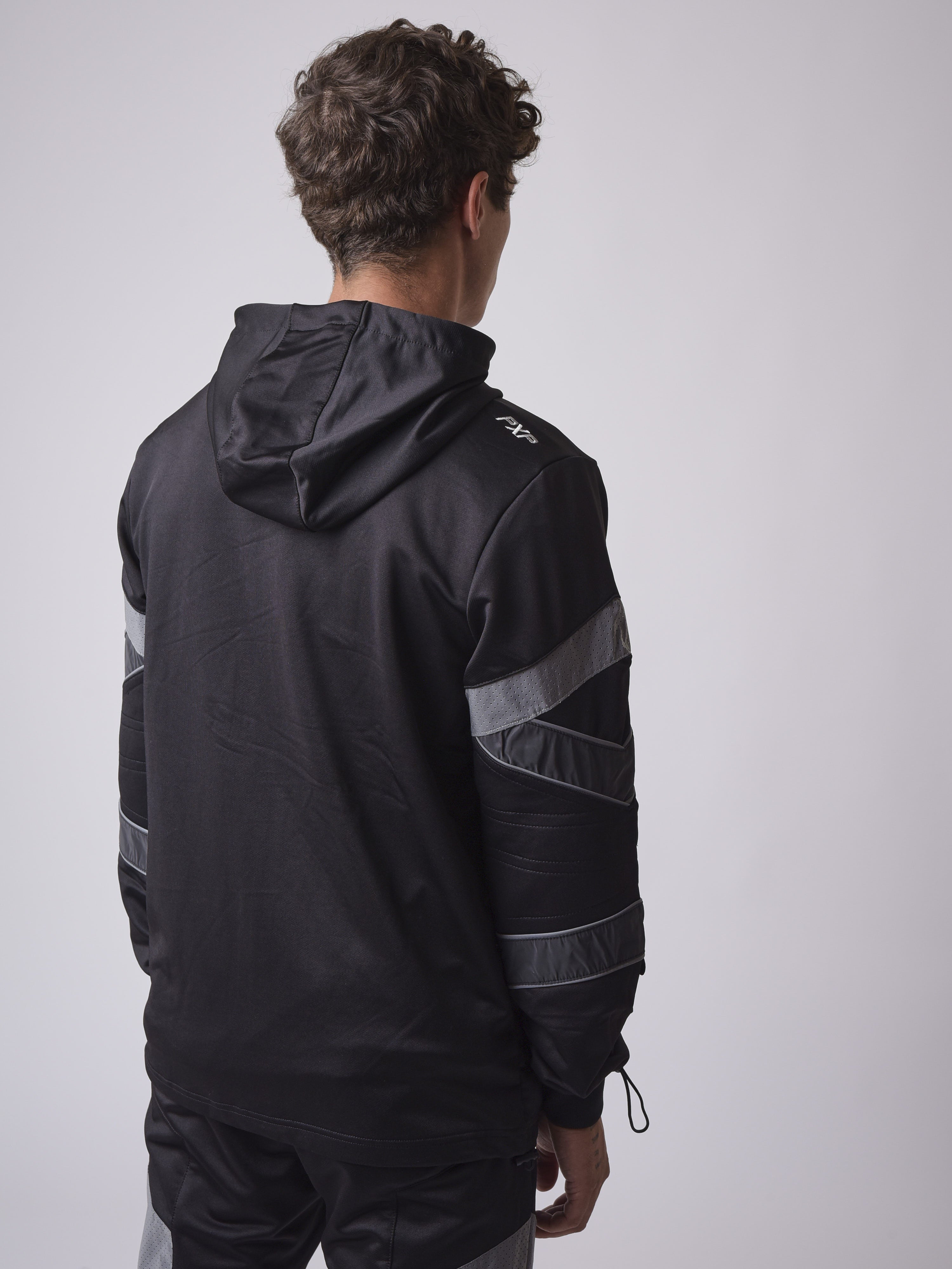 Mid-length reflective biker style jacket – PXP