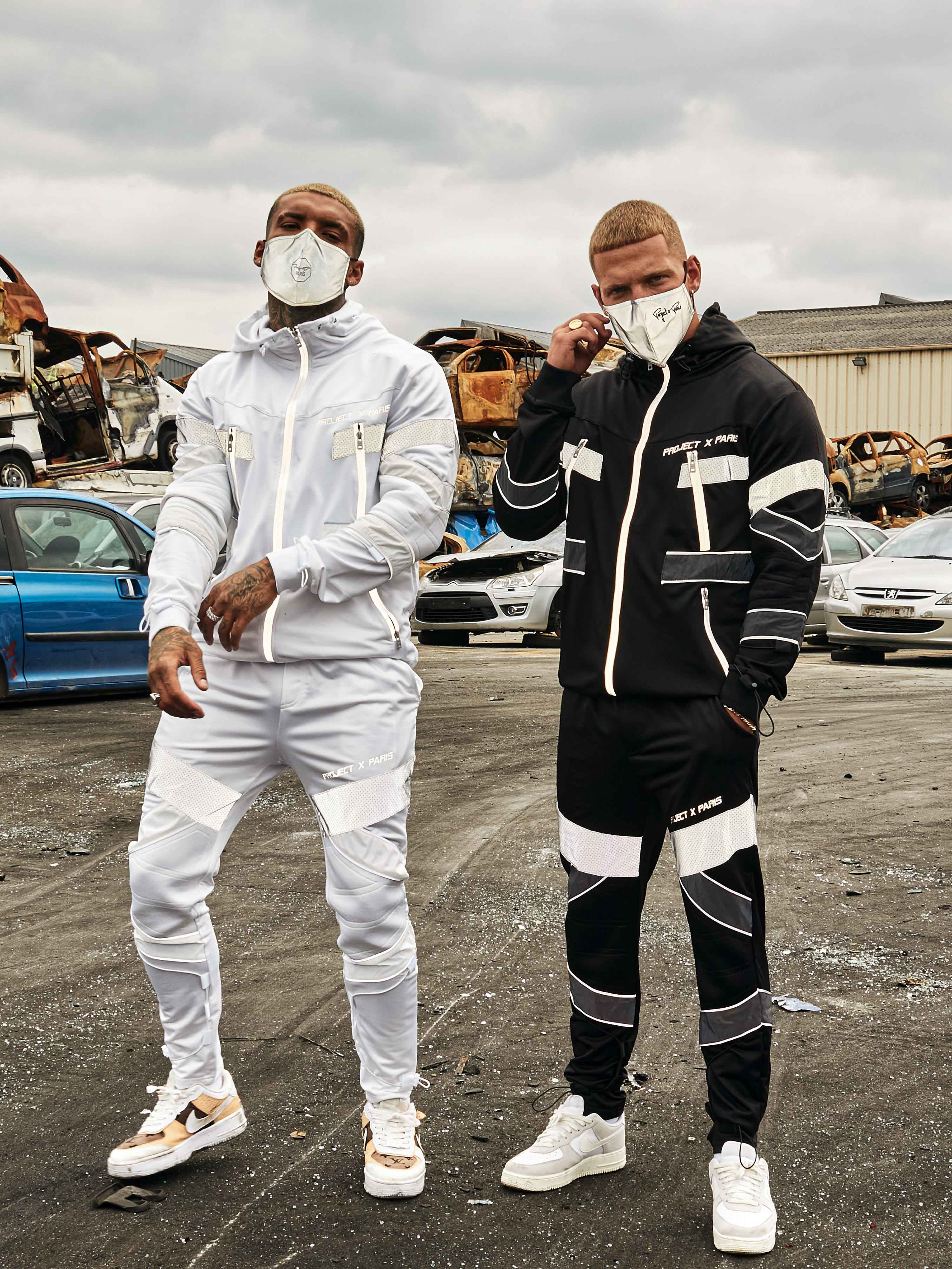 Mid-length reflective biker style jacket – PXP