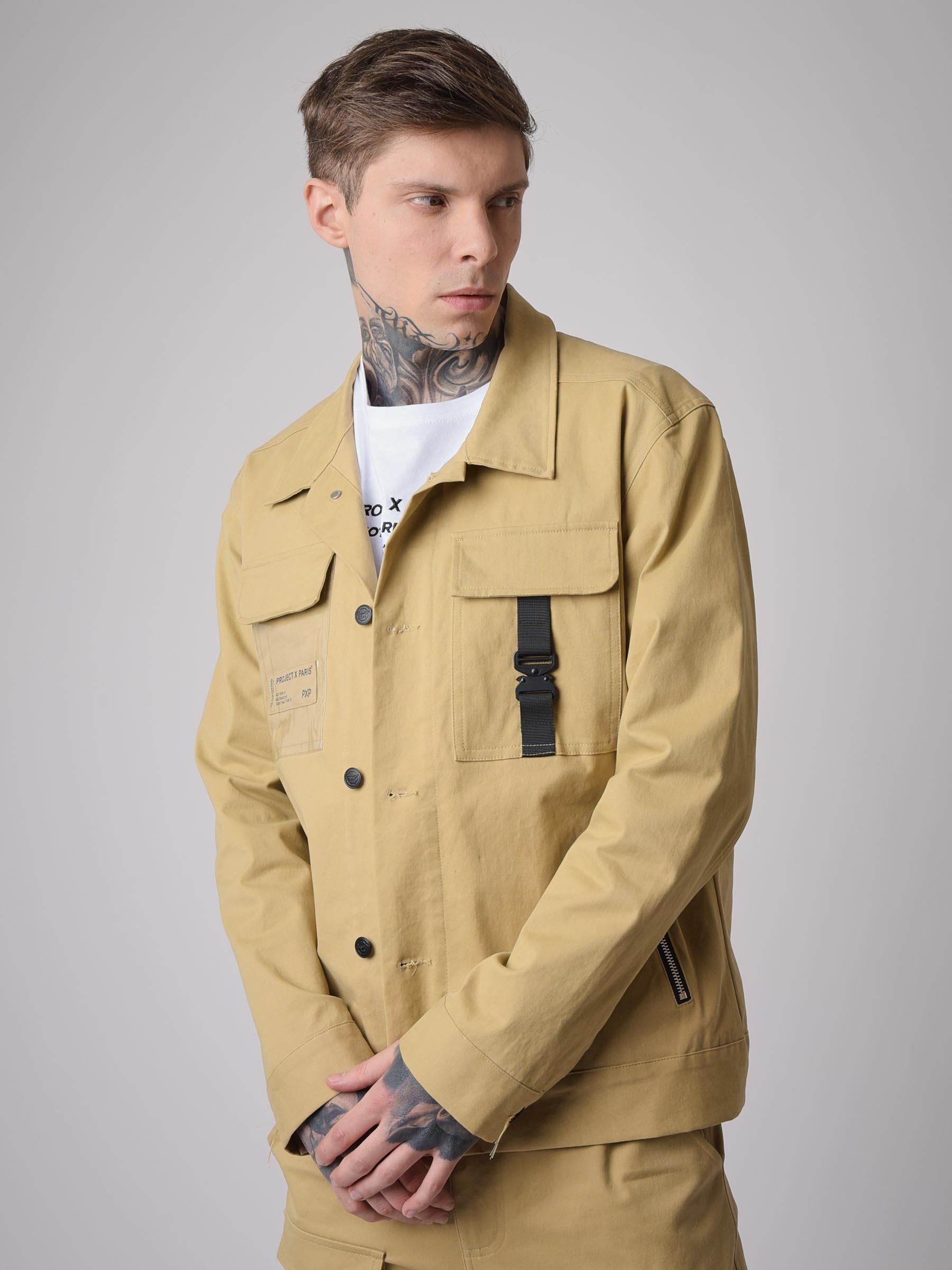 Veste poche transparente et clip-3