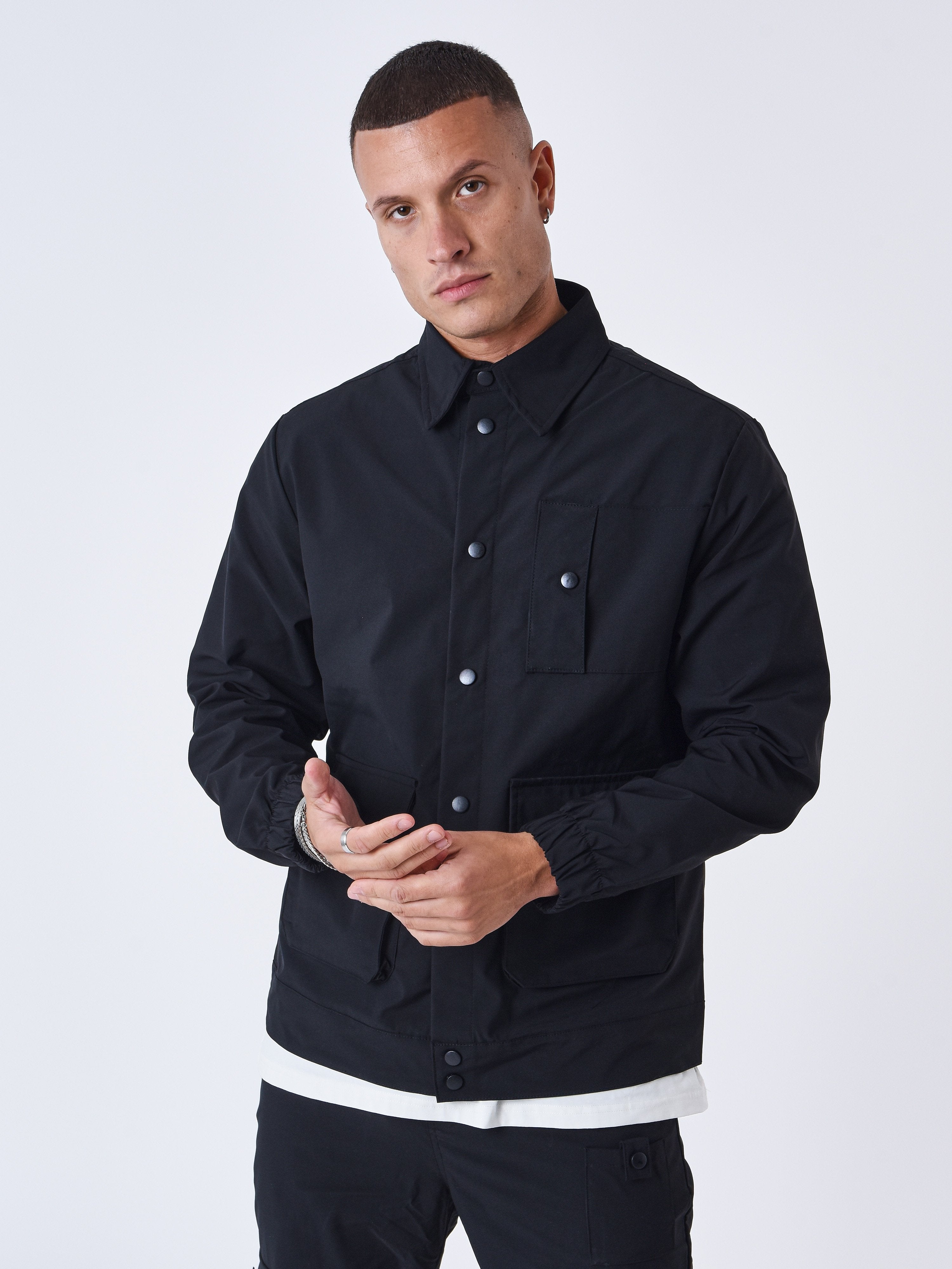 veste-workwear-multipoches-noir