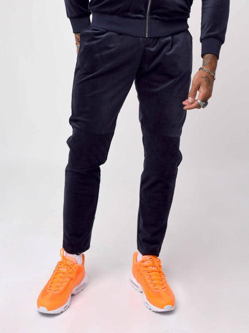 Fluwelen joggingbroek