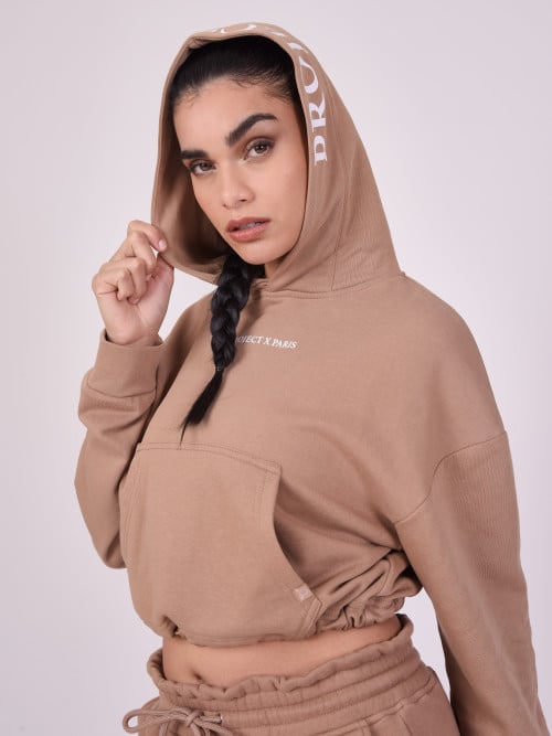 Script logo hoodie