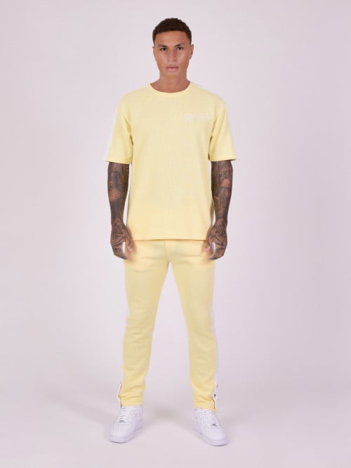 Tweekleurig T-shirt in...