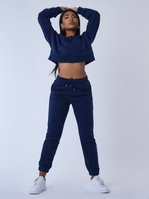 Basic elastic jogging bottoms