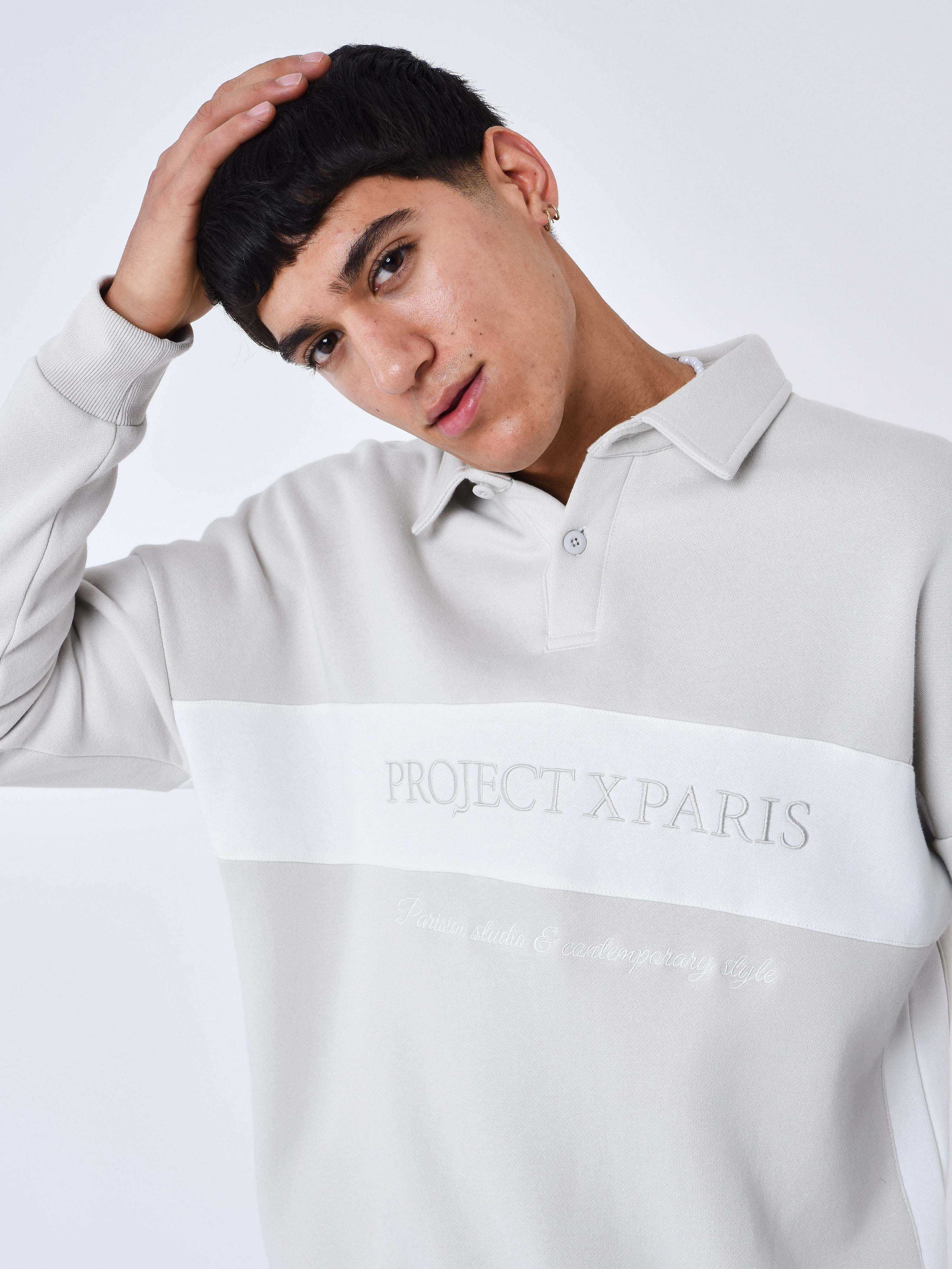 Sweat col polo 2025