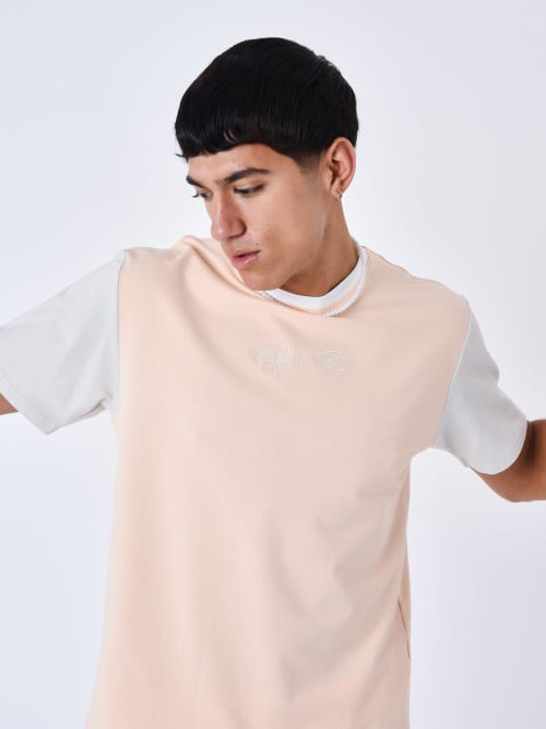 Colorblock tee shirt