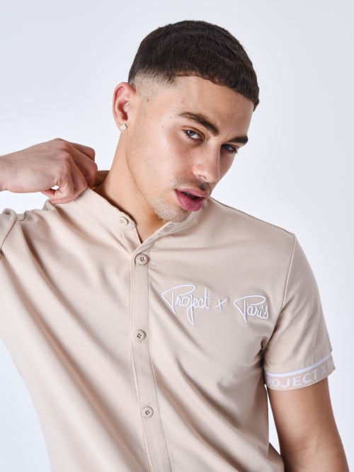 Camicia a maniche corte con...