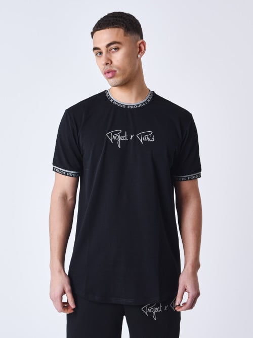 T-Shirt mit erhabenem...