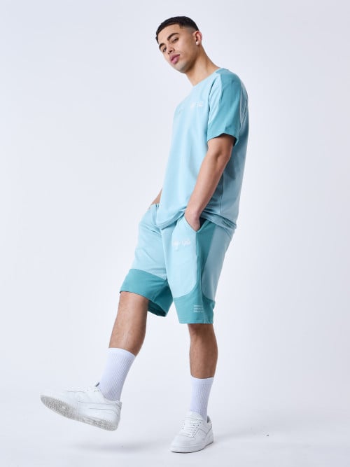 Zweifarbige Shorts