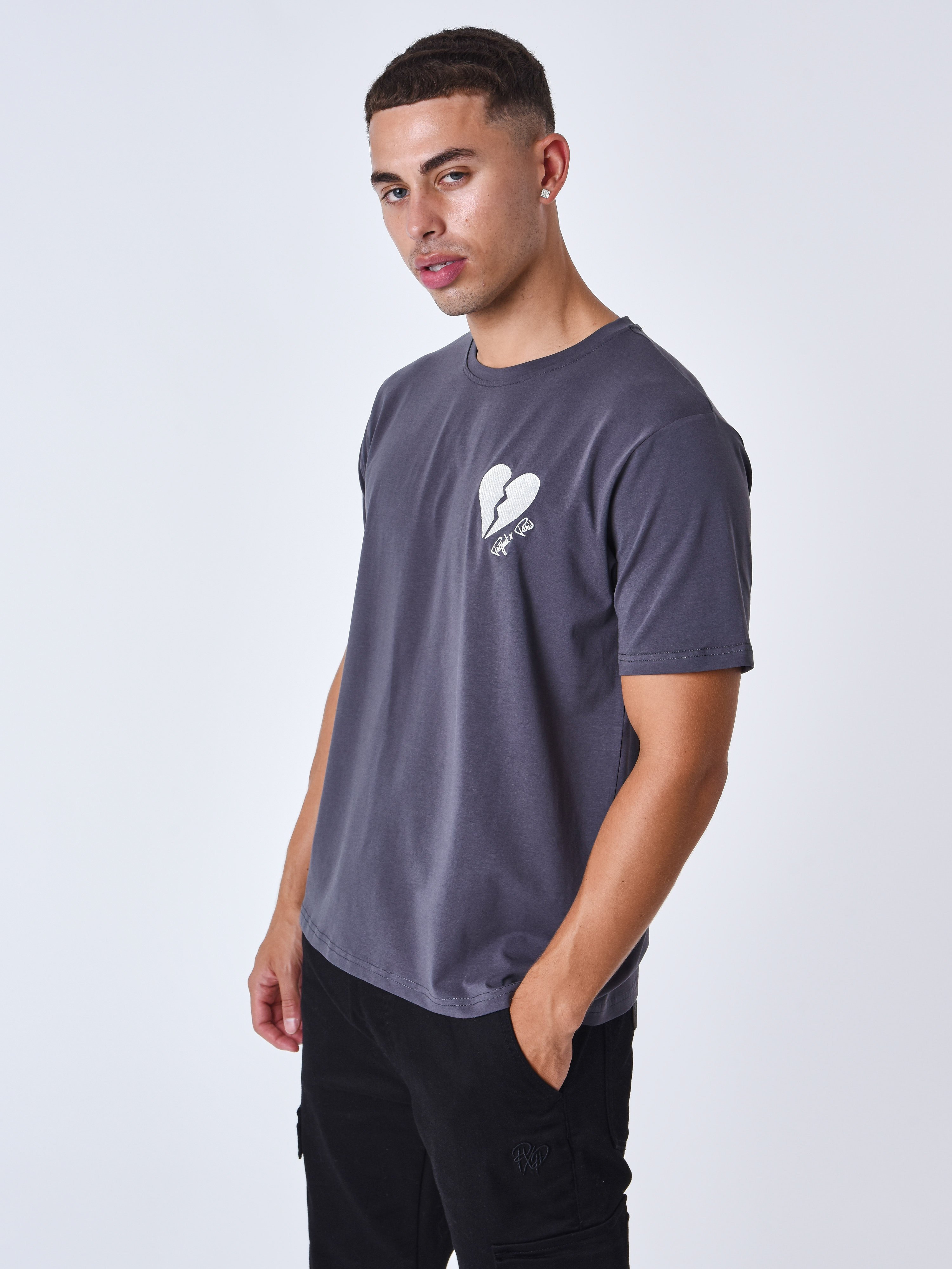 ★23SS★【Bad Blue】★Broken Heart Te.e★Tシャツ★ BlueSkiesBlackTee.png?v=1732751378