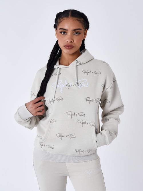 Sudadera con capucha con...