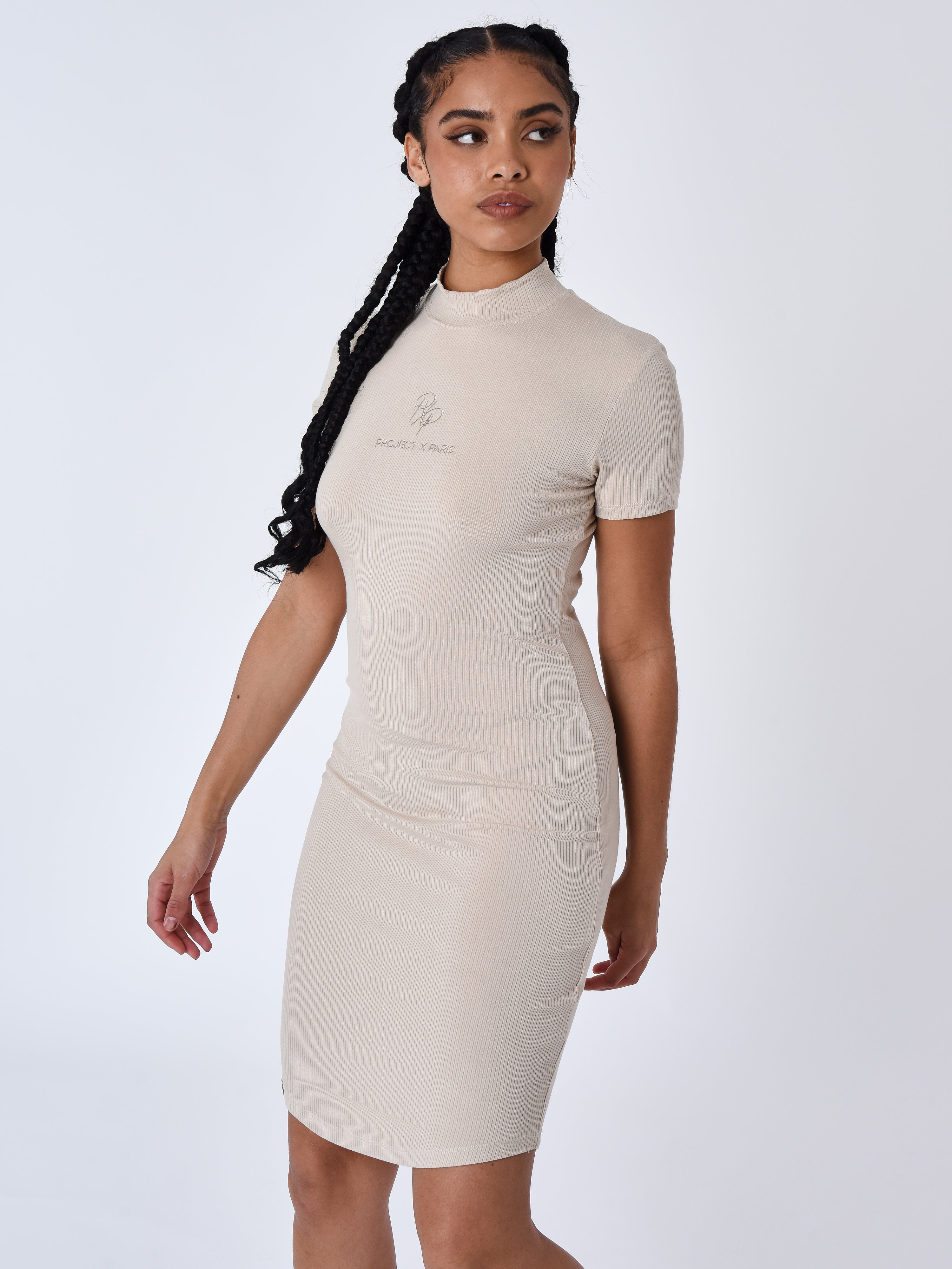 Robe côtelée clearance