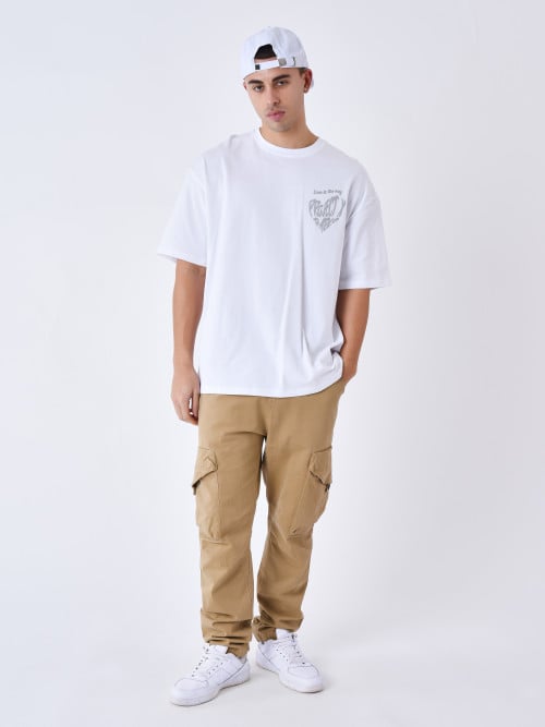 T-shirt con logo di