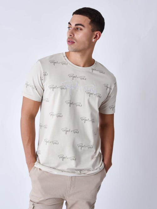 All-over signature print...