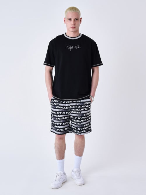 Zwemshort met Car Racing-print