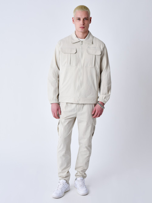 Workwear cargo with belt loops