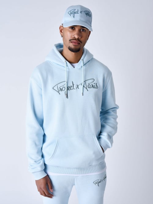 Felpa con Cappuccio Signature