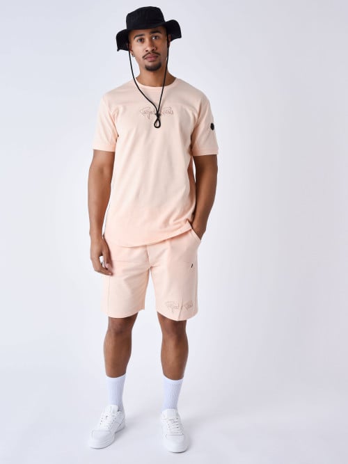 Technical shorts with cutouts