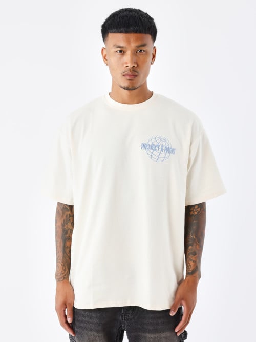 T-Shirt mit Planetenmotiv