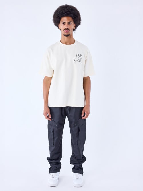 Technical fabric cargo pants