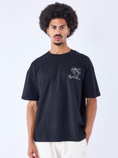 T-Shirt mit Herzwelt-Motiv