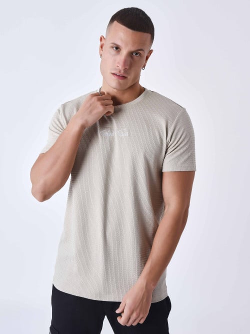 T-shirt texturé