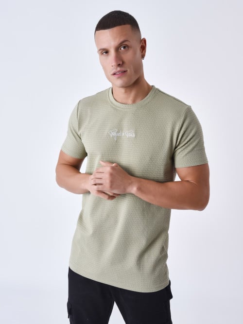 T-shirt texturé