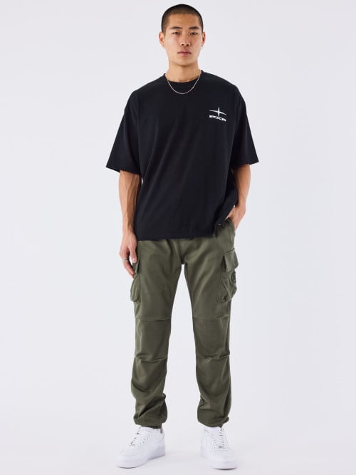 Cargo pants with monogram...