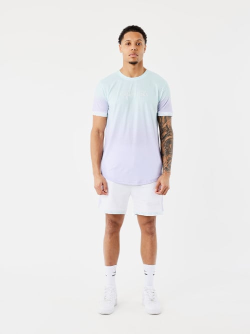 Signature gradient shorts