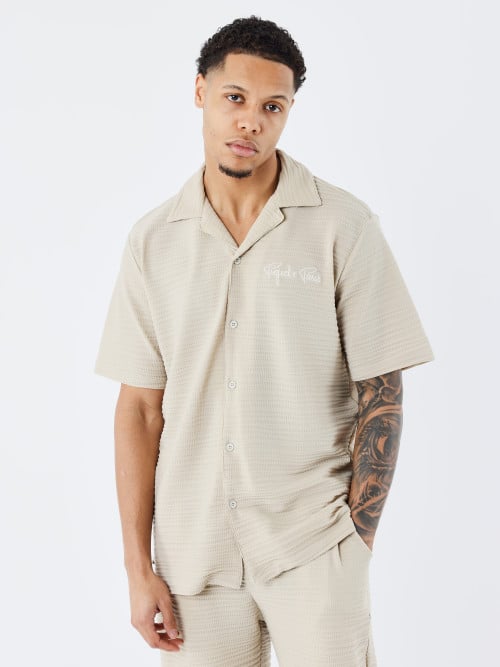 Textured Casual Shirt
