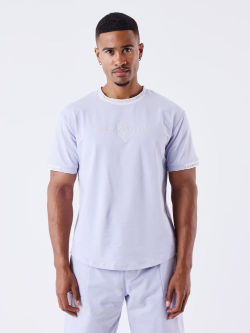 Plain T-shirt with logo band