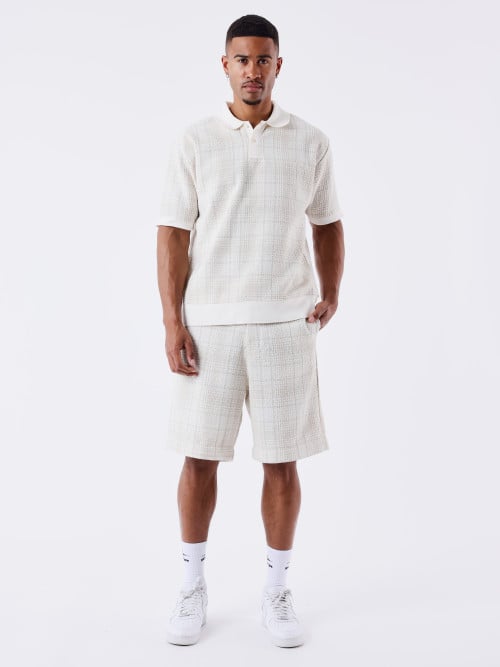 Kalash x PXP checkered shorts