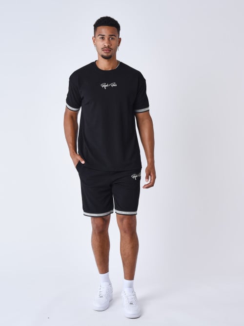 Embroidered Signature Shorts