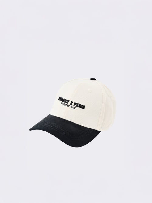 Two-tone member's club cap