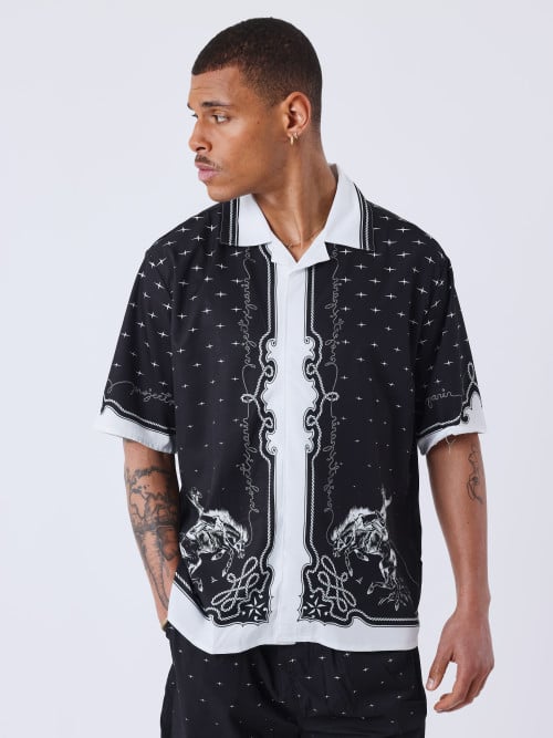 Fluid western shirt