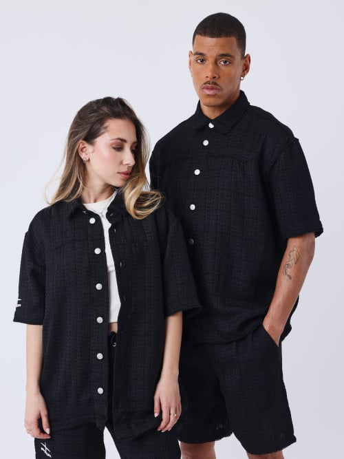 Kalash x PXP two-tone shirt